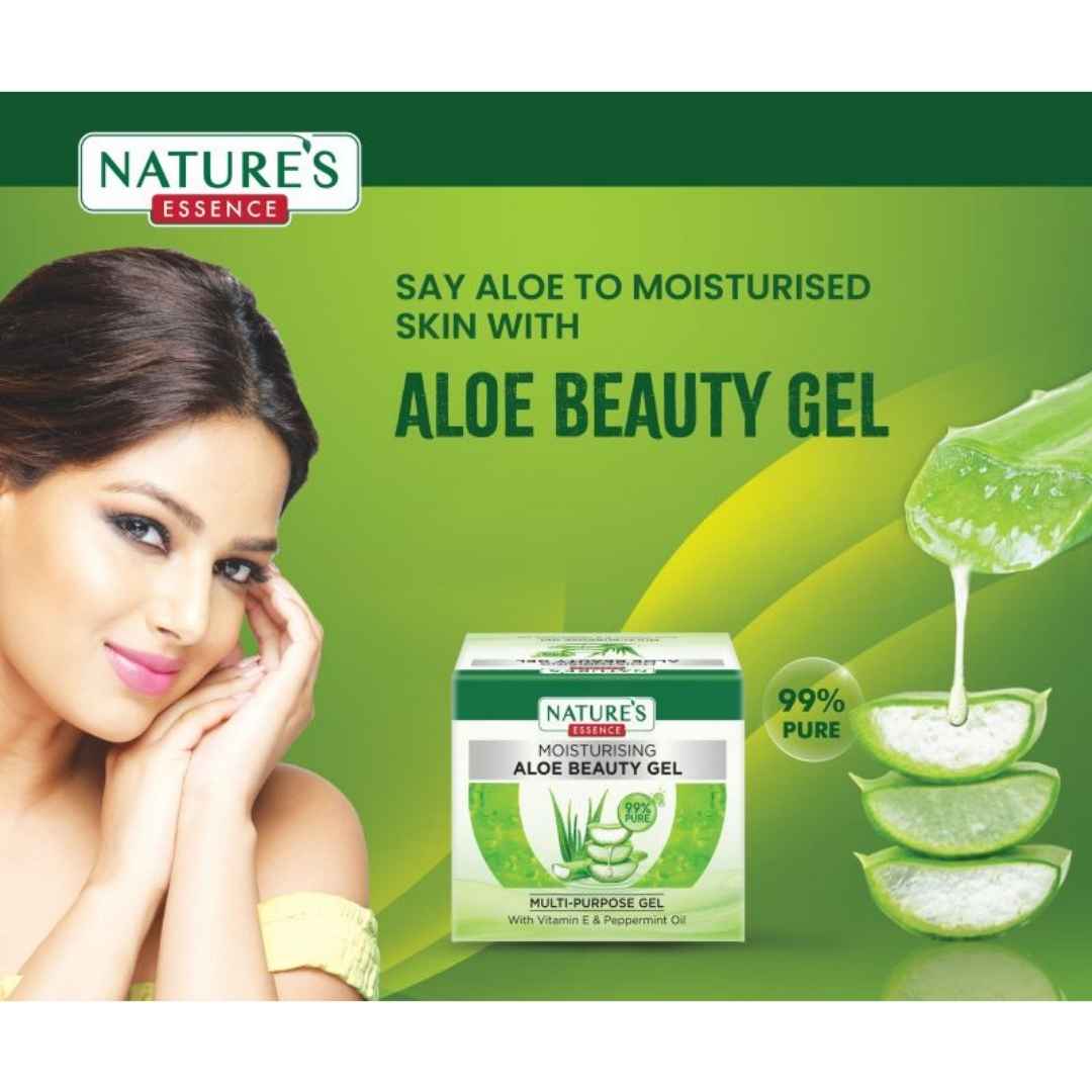 Natures Essence Moisturising Aloe Beauty Gel